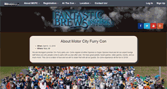 Desktop Screenshot of motorcityfurrycon.org