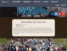 Tablet Screenshot of motorcityfurrycon.org